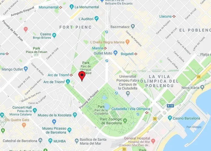 Cozy 2 Bedroom Next To Arc De Triomf